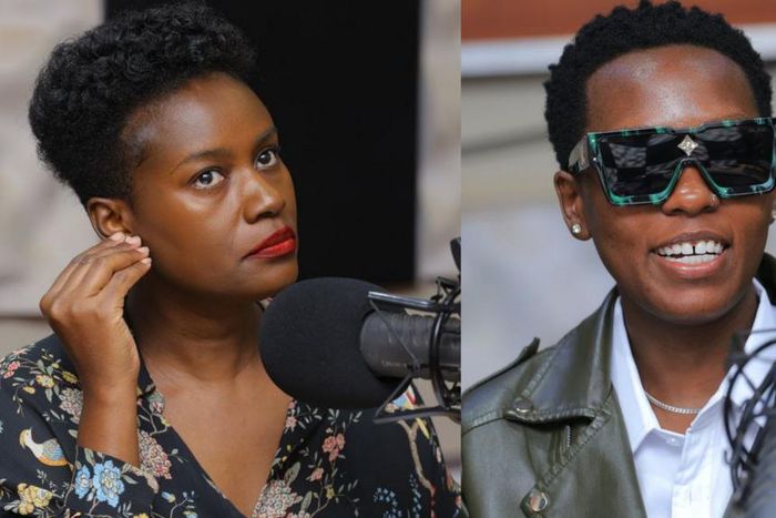 Juliana Kanyomozi and Azawi