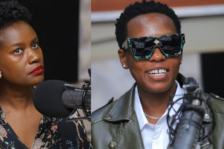 Juliana Kanyomozi and Azawi