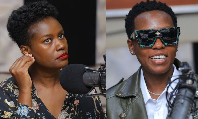 Juliana Kanyomozi and Azawi