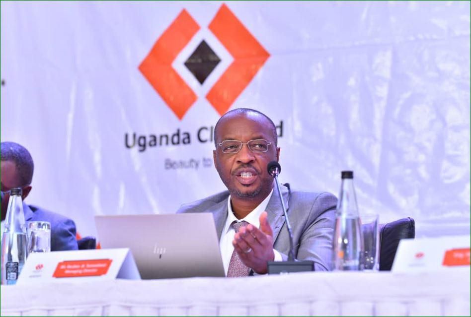 Mr. Reuben Tumwebaze, the Managing Director of Uganda Clays