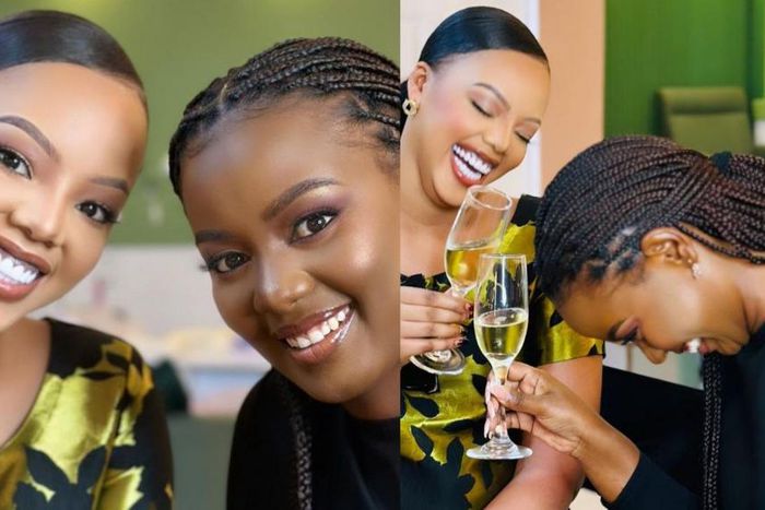 Jolly Mutesi and Phiona Nayebale