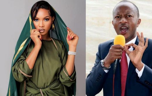 Spice Diana and Frank Gashumba