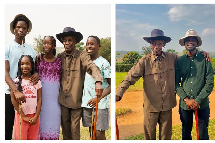 Bobi Wine took his family on a trip to his in-laws in Western Uganda