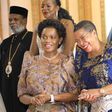 Buganda Queen Nnaabagereka Sylvia Nagginda  and House Speaker Anita Among