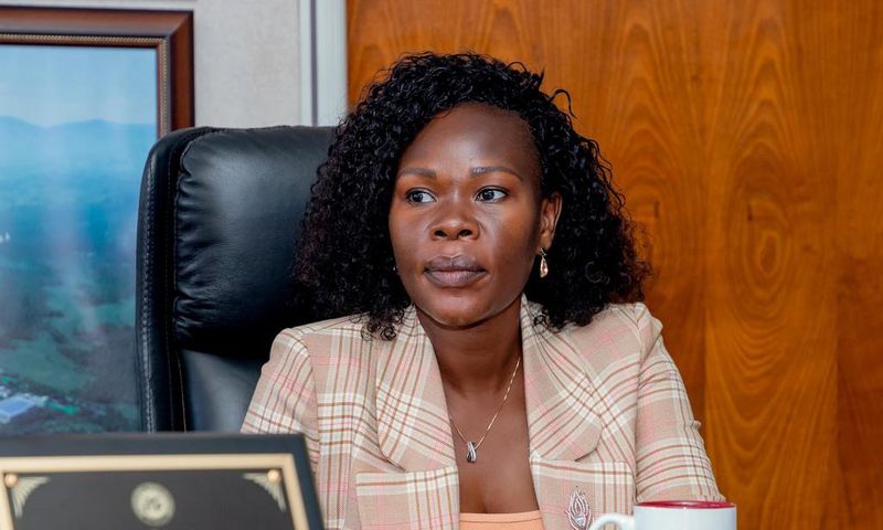 State Minister for Investment and Privatisation Hon Evelyn Anite
