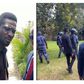 Bobi Wine in a stand off with police officers at his home