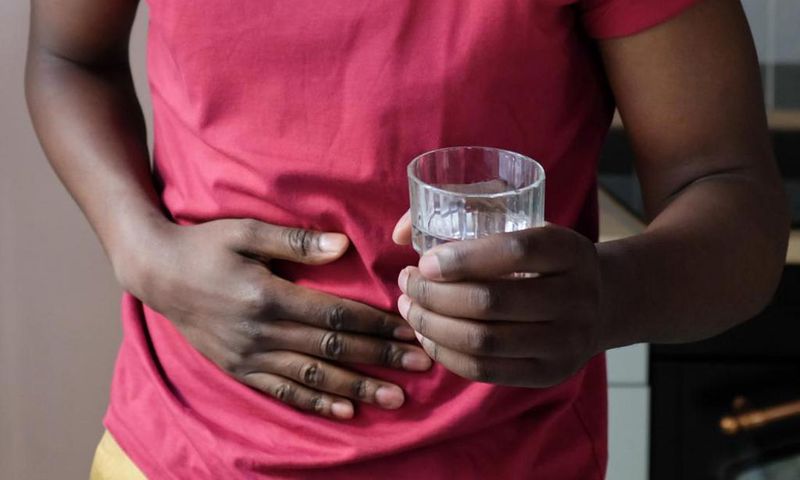 Symptoms of ulcers include burning stomach pain, bloating, heartburn, nausea, and in severe cases, vomiting or weight loss