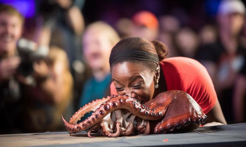 In many parts of the world, people enjoy eating live animals [Reddit]