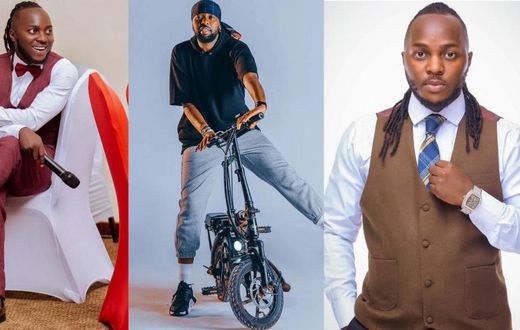 Mr. Henrie and Eddy Kenzo