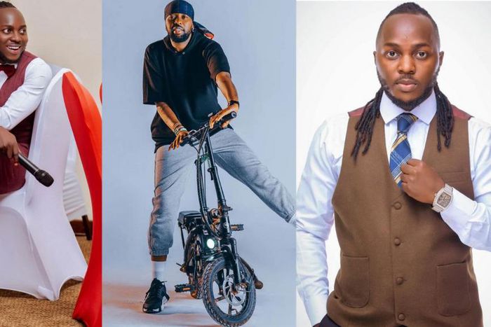 Mr. Henrie and Eddy Kenzo