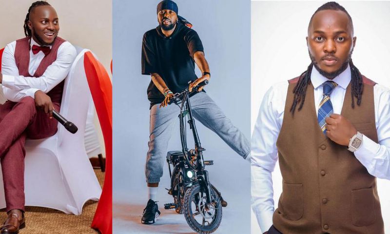 Mr. Henrie and Eddy Kenzo