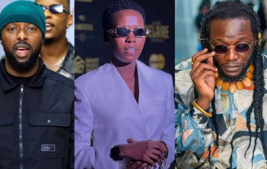 Eddy Kenzo, Azawi and Elijah Kitaka