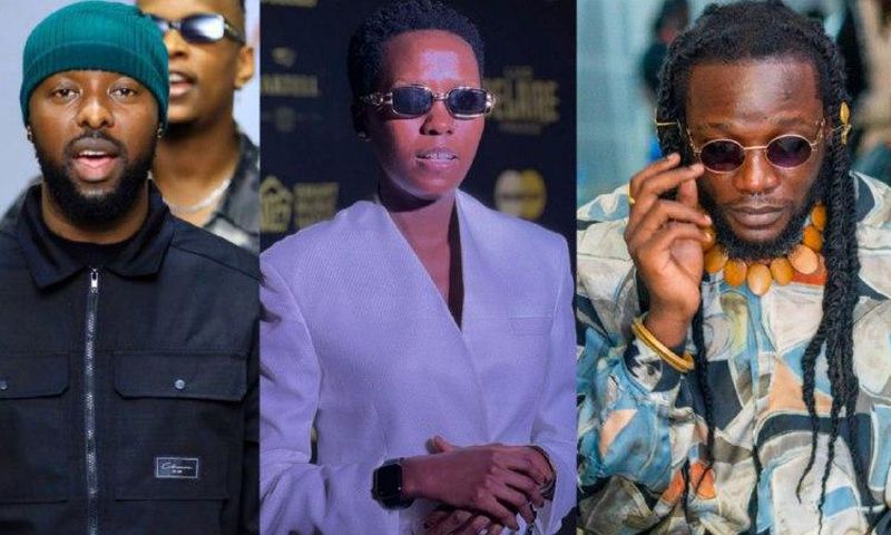 Eddy Kenzo, Azawi and Elijah Kitaka