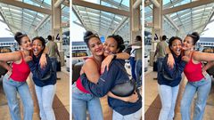 A black dress isn't a girl's only best friend - Daniella Atim enjoys Rwanda/Instagram
