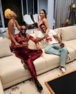 Diamond, Zuchu, Zari and Shakib hanging out in South Africa