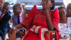 Minister for East African Affairs Rt Hon Rebecca Kadaga at the wedding
