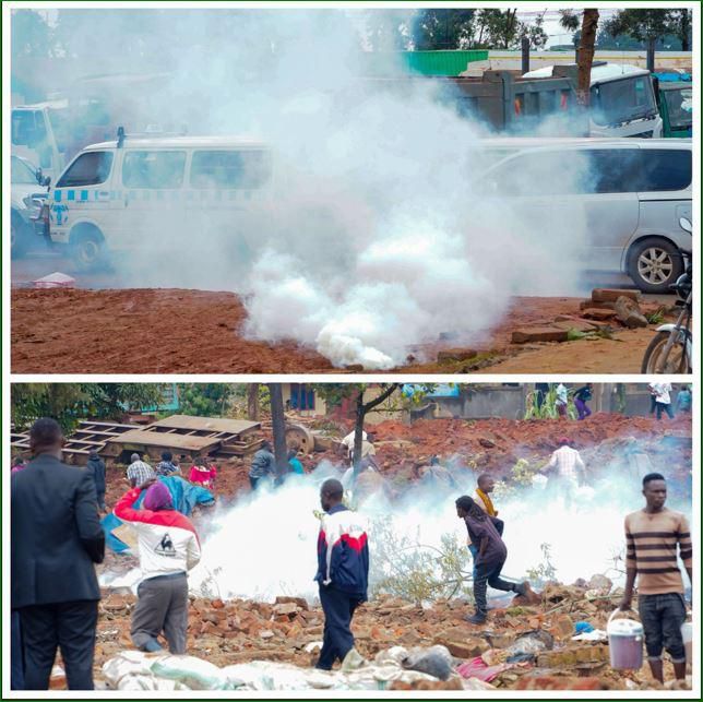 Joel Ssenyonyi had his team teargassed by police in Nansana