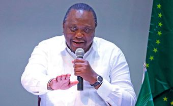 Former President Uhuru Kenyatta