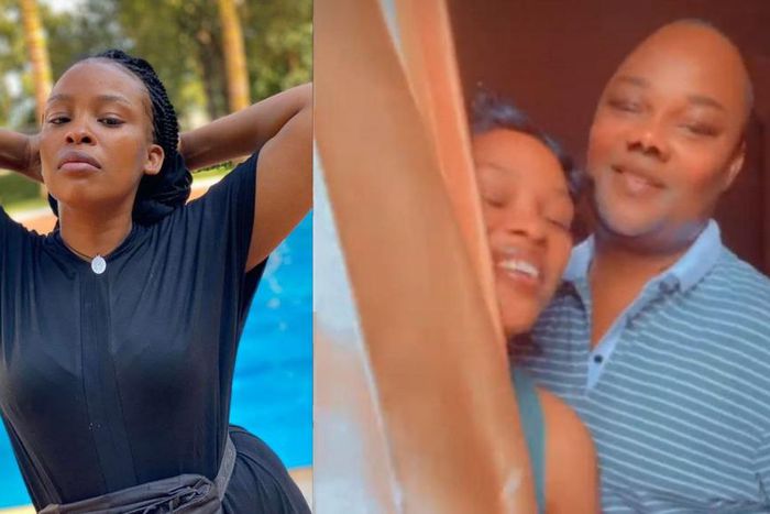 Angel Kwakunda and a screengrab from the video