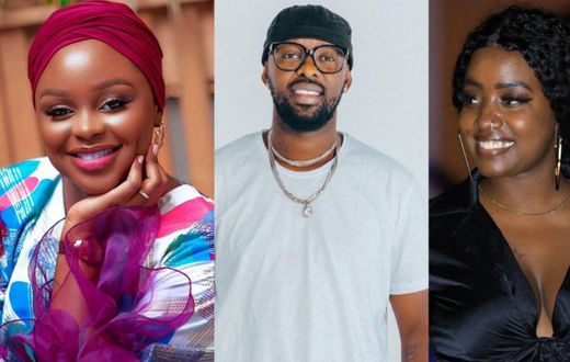 Rema Namakula, Eddy Kenzo and Lydia Jazmine