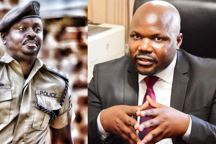 Luke Owoyesigyire and Mubarak Munyagwa