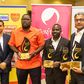 L-R: CEO of Dembe Group, Anil Damani, Shaka Bornface - Country Manager Uganda, Emmanuel Turyazooka - Sales Manager Uganda and Mohammad Ali Tariq Manager Sub-Saharan Africa & Developing markets