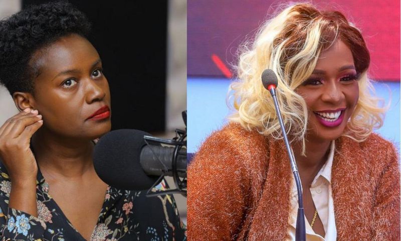 Juliana Kanyomozi and Cindy Sanyu