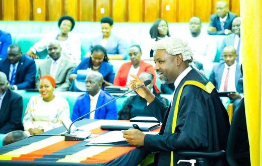 Deputy Speaker Thomas Tayebwa chaired today's session