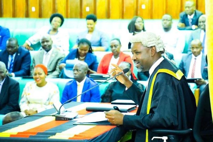 Deputy Speaker Thomas Tayebwa chaired today's session