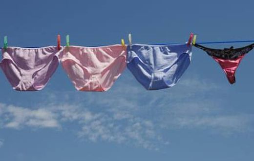 How do you dry your panties? [The Guardian]