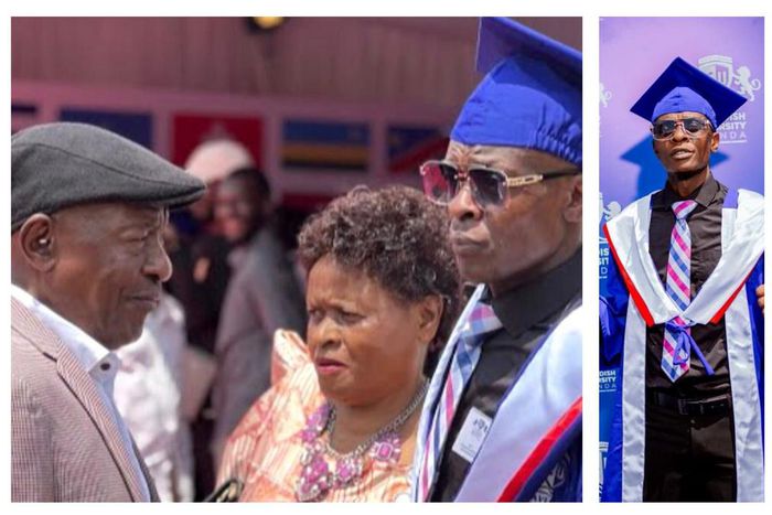 Gerald Mayanja scolded his son Jose Chameleone for living a reckless life