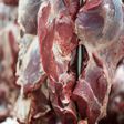 Fresh red meat in a butchery