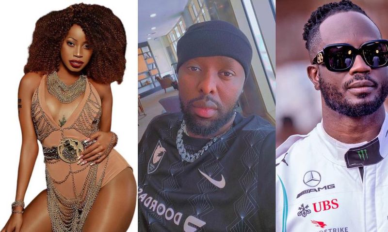 Sheebah Karungi, Eddy Kenzo and Bebe Cool