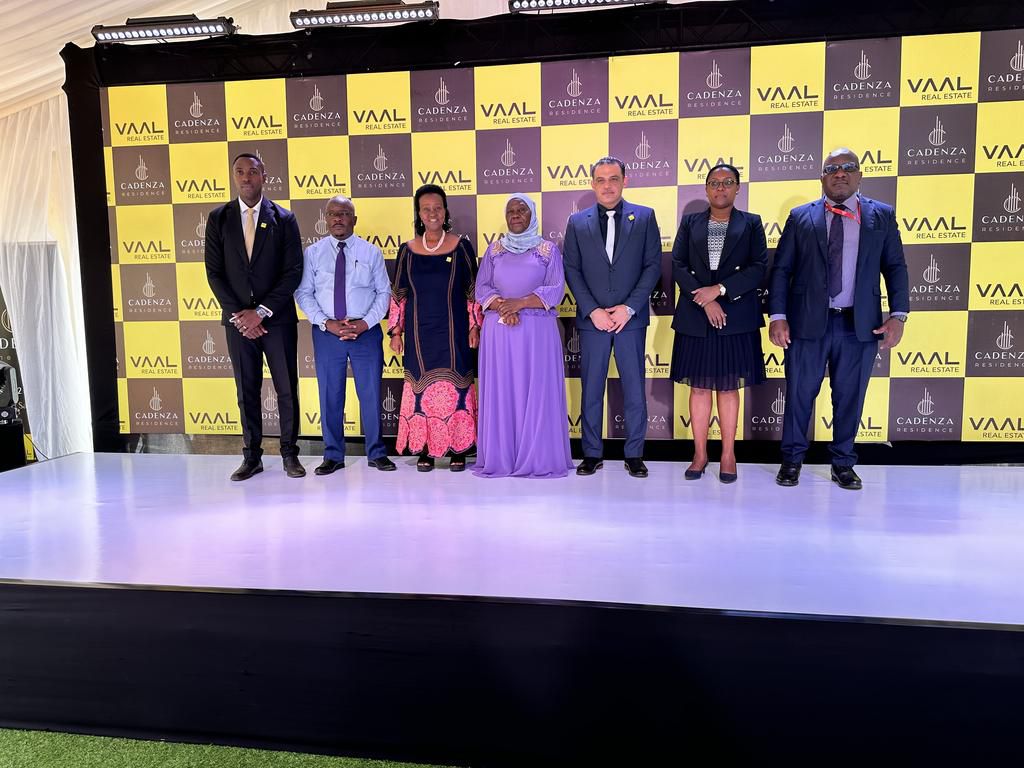 The Minister at the launch praised Vaal Real Estate for helping improve Kampala’s skyline.