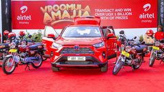 Customers are to win New Toyota RAV 4 Hybrid, Boda Bodas and Money.