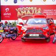 Customers are to win New Toyota RAV 4 Hybrid, Boda Bodas and Money.