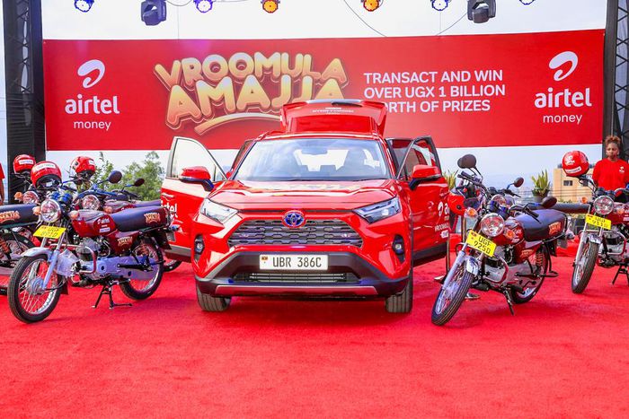 Customers are to win New Toyota RAV 4 Hybrid, Boda Bodas and Money.