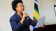 The Permanent Secretary of the Ministry of Public Service Catherine Bitarakwate Musingwiire