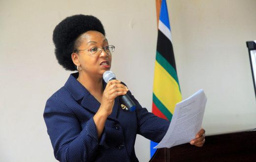 The Permanent Secretary of the Ministry of Public Service Catherine Bitarakwate Musingwiire
