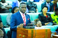 Leader of Opposition Joel Ssenyonyi