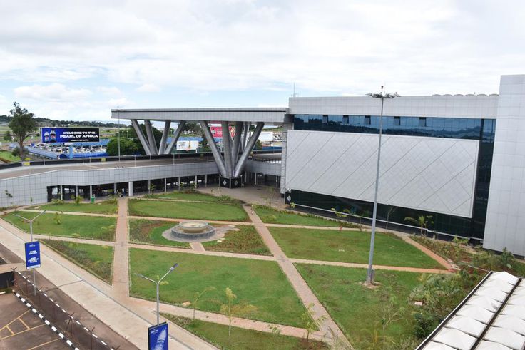 Entebbe International Airport's  improved terminal building