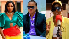 Carol Nantongo, Chris Banina and Lydia Jazmine