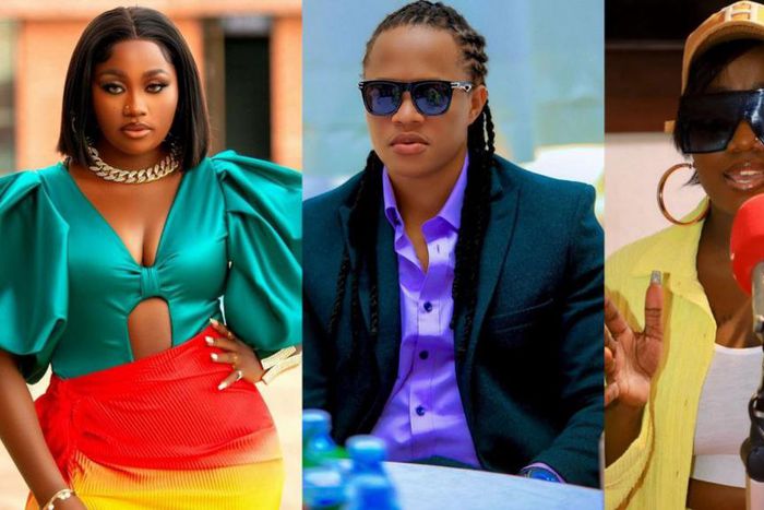 Carol Nantongo, Chris Banina and Lydia Jazmine