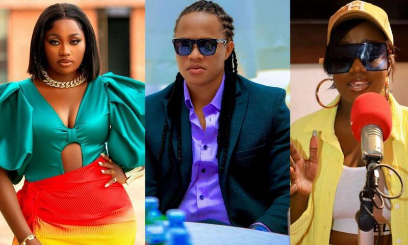 Carol Nantongo, Chris Banina and Lydia Jazmine