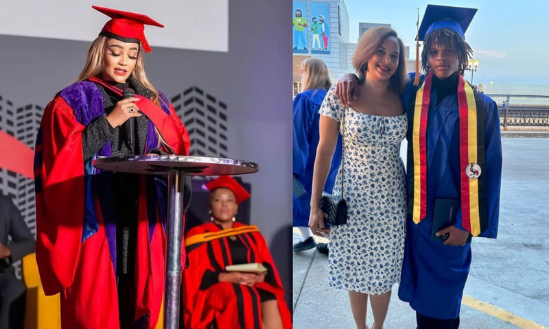 Two sides of a coin: Zari and Abba Mayanja/Instagram