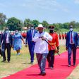 President Yoweri Muuseveni at the Independence Day celebrations