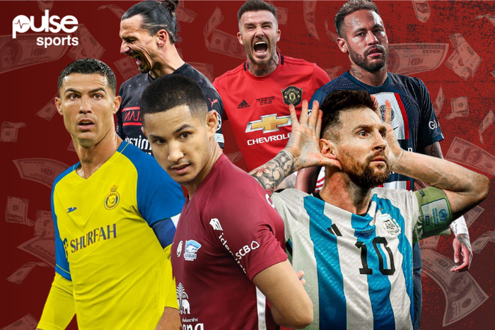Revealed: The Top 10 Richest footballers in the world (2023)