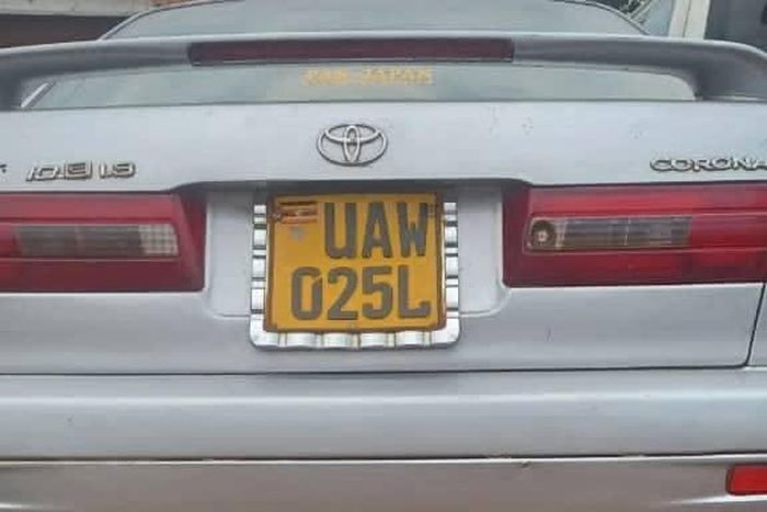 One of the cars that were recovered