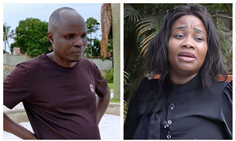 Joyce Nagawa is accusing Romald Mayinja of trying to take back the land he gifted her