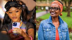 Spice Diana and Winnie Byanyima